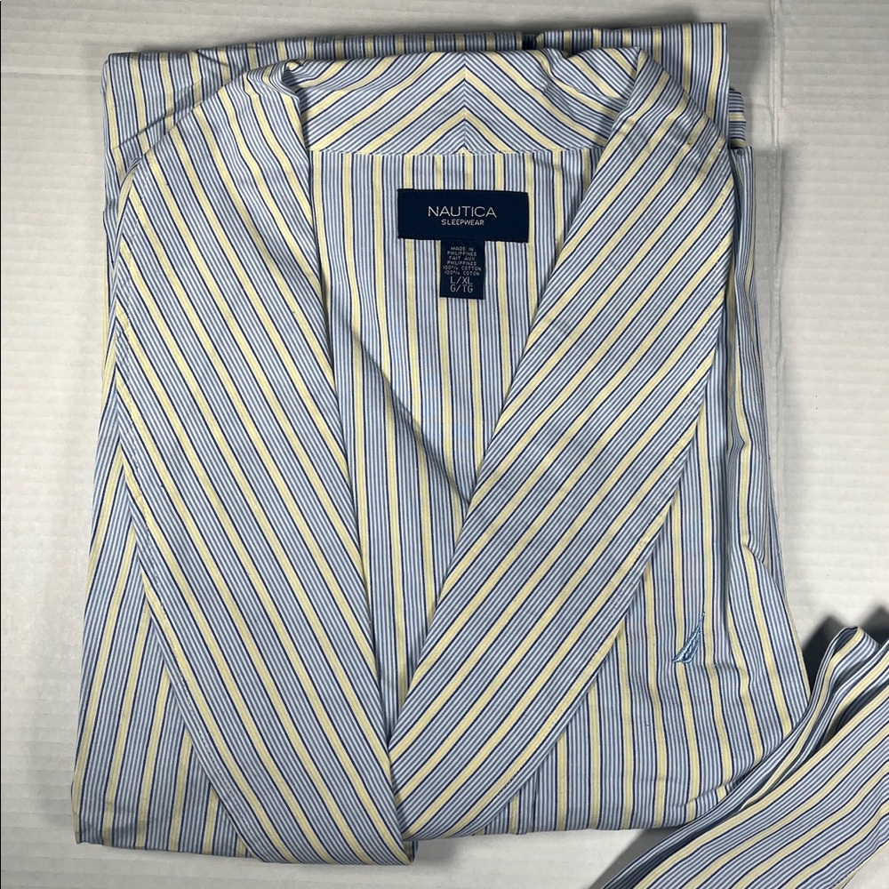 Nautica Men's Cotton Bathrobe